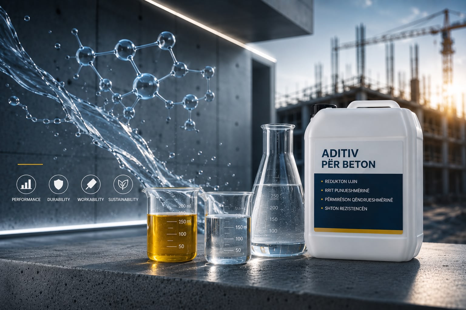 ACT concrete additives and technology visual